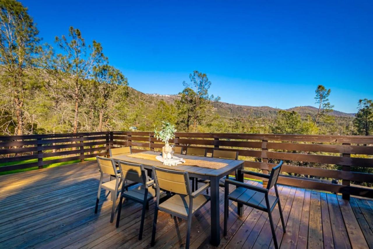 Sierra Vista Lookout Lodge With Creek, Waterfall And Waterholes, Minutes From Bass Lake And Yosemite South Gate North Fork エクステリア 写真