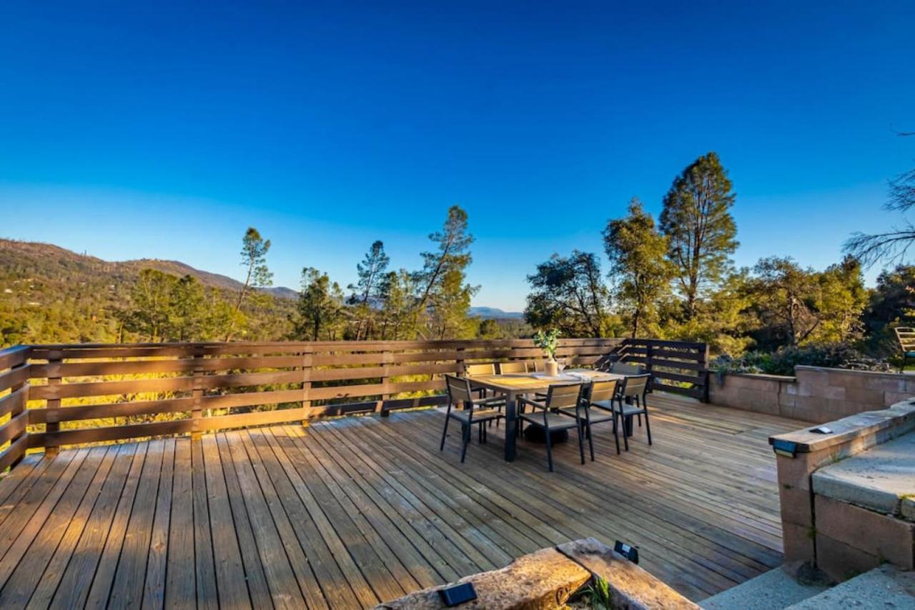 Sierra Vista Lookout Lodge With Creek, Waterfall And Waterholes, Minutes From Bass Lake And Yosemite South Gate North Fork エクステリア 写真