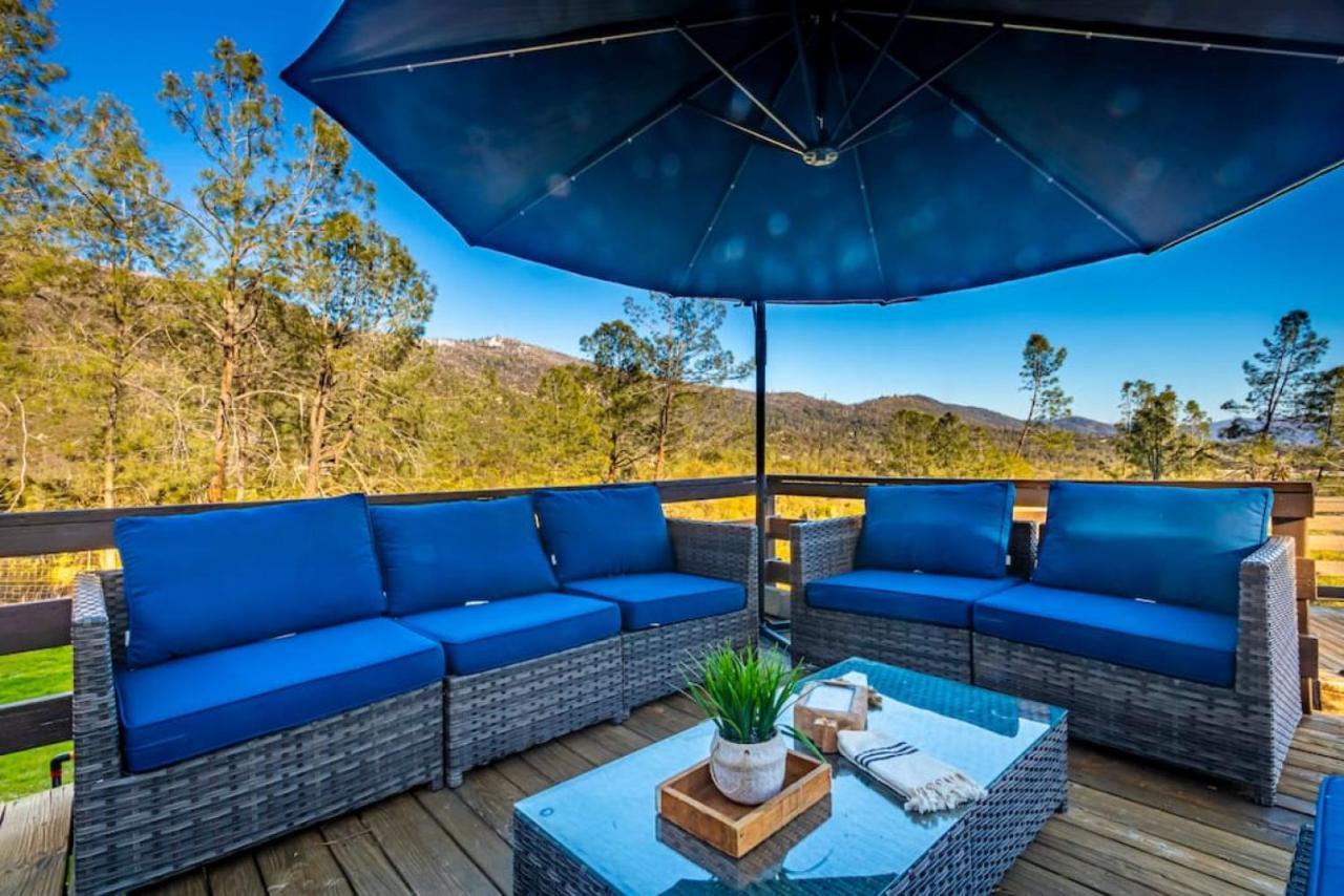 Sierra Vista Lookout Lodge With Creek, Waterfall And Waterholes, Minutes From Bass Lake And Yosemite South Gate North Fork エクステリア 写真