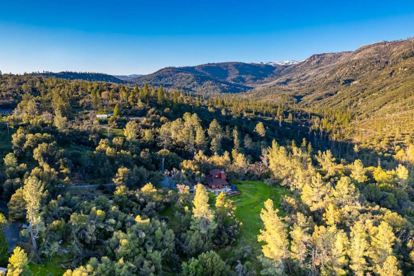 Sierra Vista Lookout Lodge With Creek, Waterfall And Waterholes, Minutes From Bass Lake And Yosemite South Gate North Fork エクステリア 写真