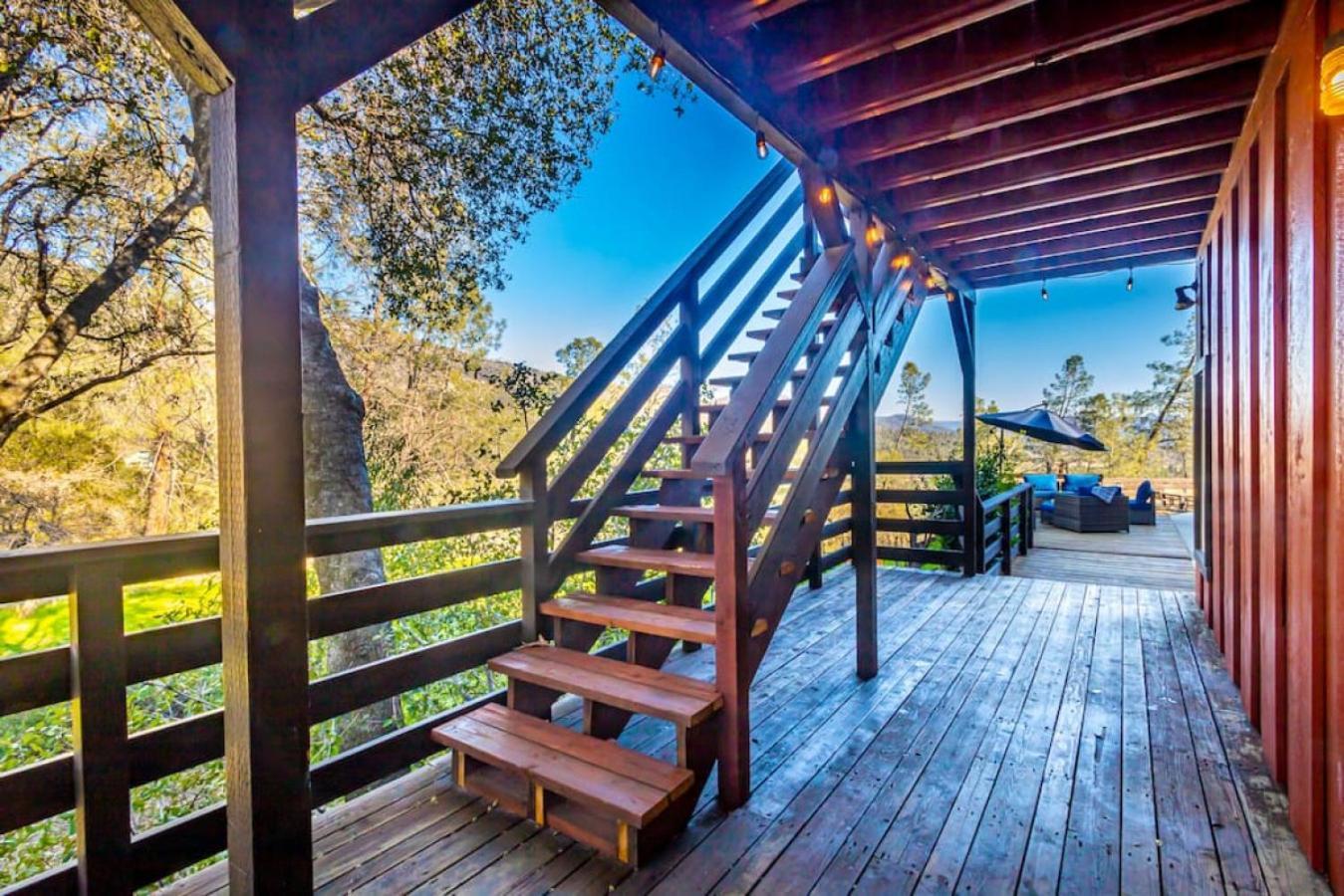 Sierra Vista Lookout Lodge With Creek, Waterfall And Waterholes, Minutes From Bass Lake And Yosemite South Gate North Fork エクステリア 写真