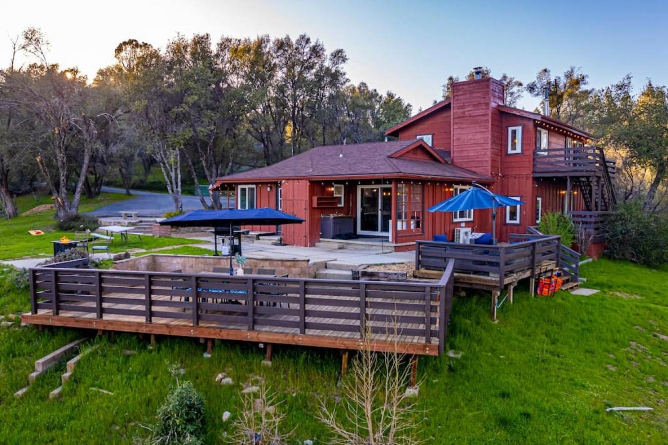 Sierra Vista Lookout Lodge With Creek, Waterfall And Waterholes, Minutes From Bass Lake And Yosemite South Gate North Fork エクステリア 写真